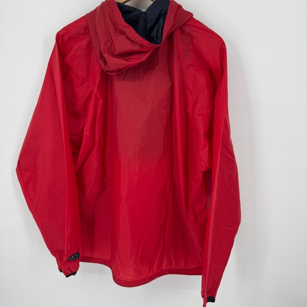 Helly Hansen Red Pullover Anorak Windbreaker Jack… - image 3